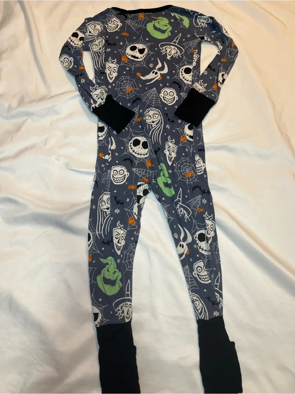 Little Sleepies Disney The Nightmare Before Christmas Bamboo Zippy Pajamas 2T